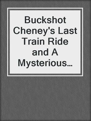 Buckshot Cheney's Last Train Ride and A Mysterious Visit