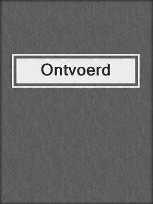 cover image of Ontvoerd